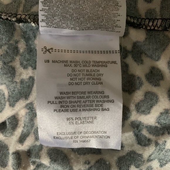 Amisu leopard long sleeves top - Picture 5 of 7